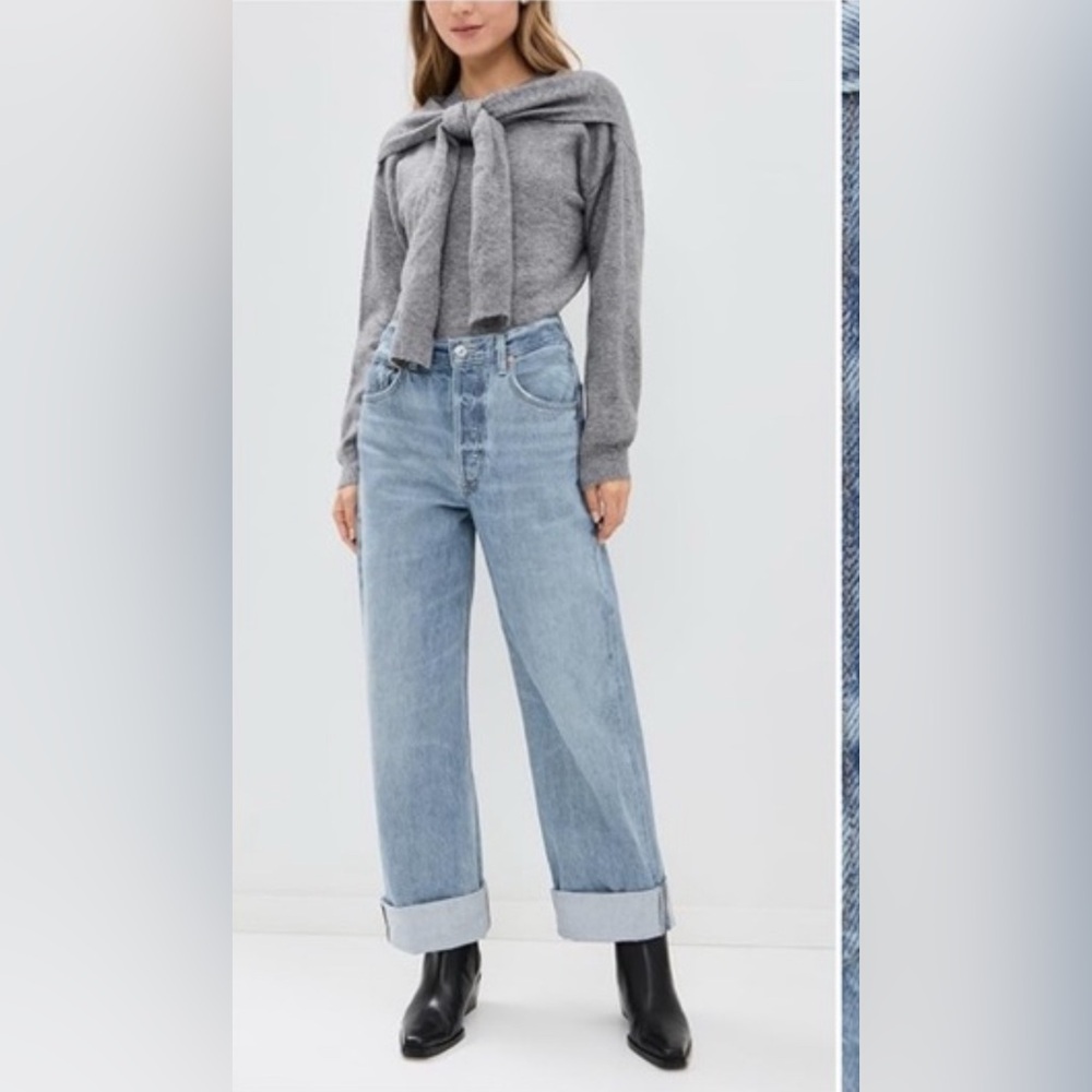 Citizens of Humanity Ayla Baggy Cuffed Crop Jeans